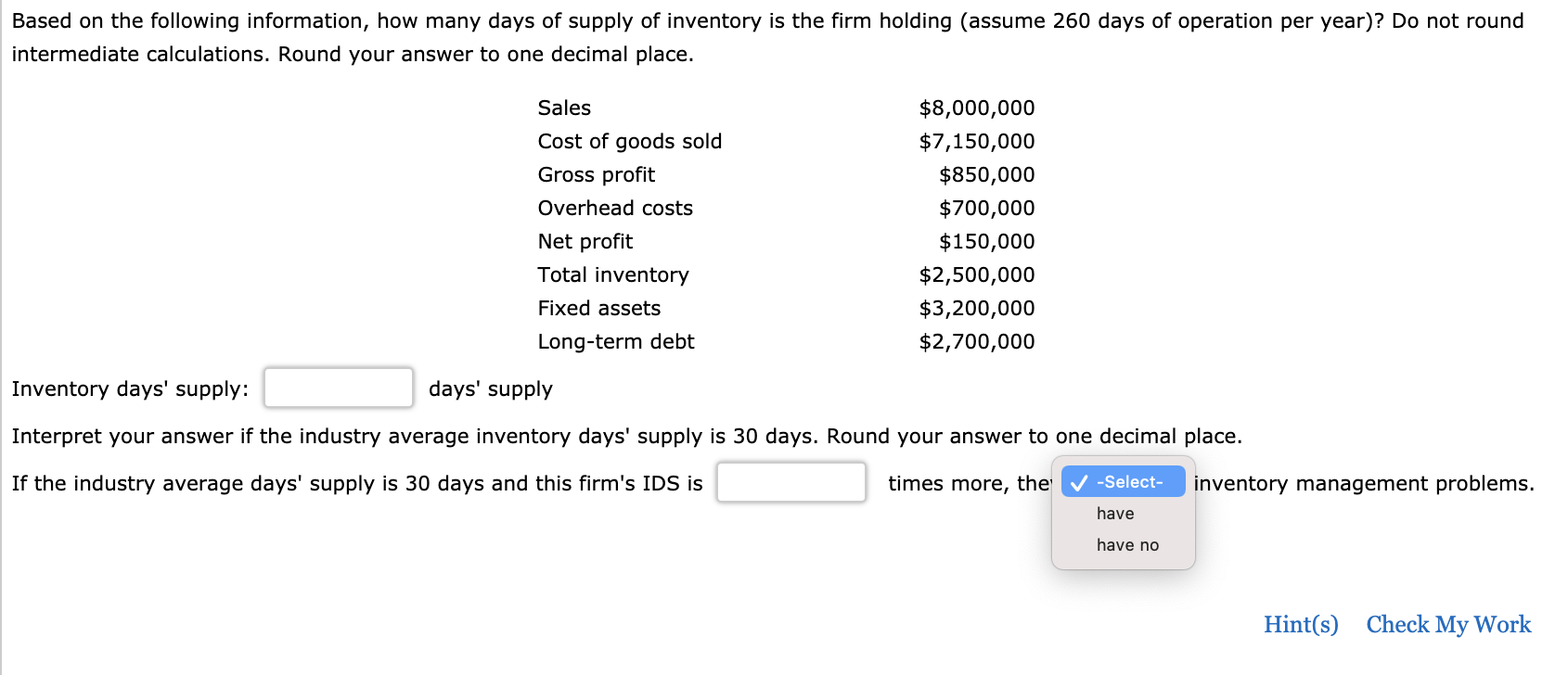 solved-based-on-the-following-information-how-many-days-of-chegg