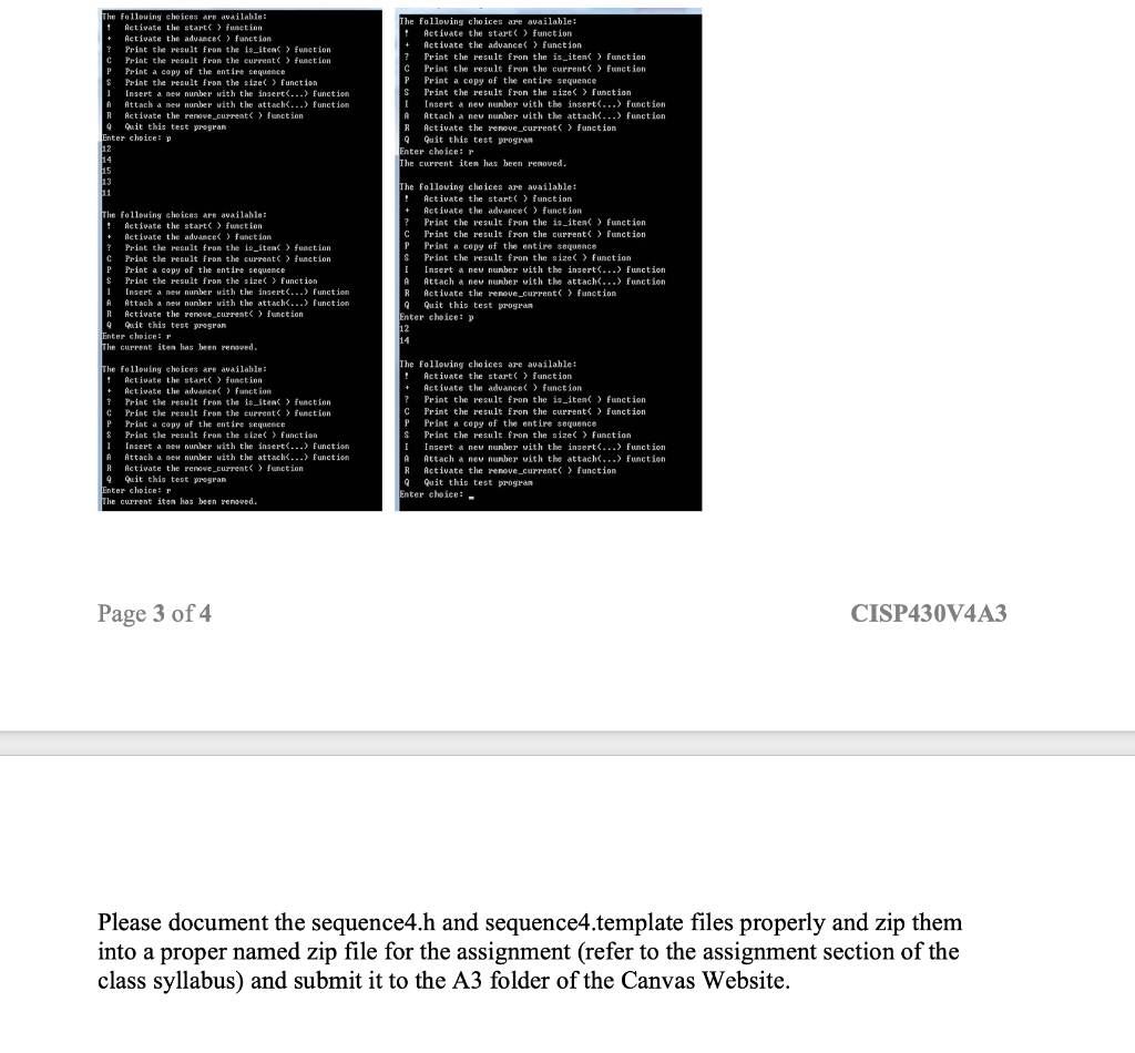 In this assignment you will create, implement and | Chegg.com