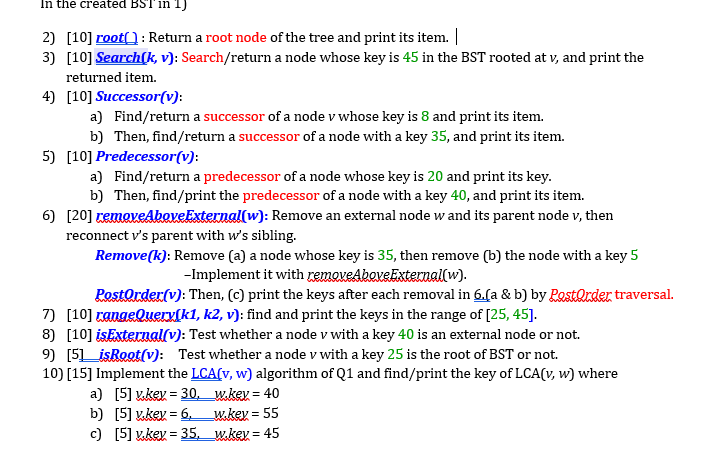 Solved # Python Program for Lowest Common Ancestor in a | Chegg.com