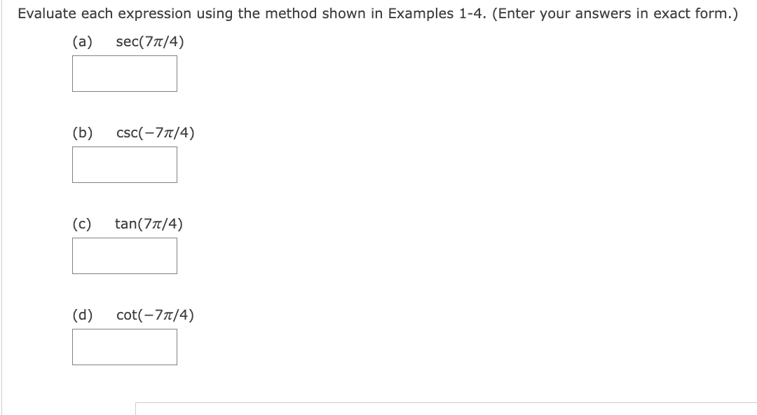 Solved Evaluate each expression using the method shown in | Chegg.com