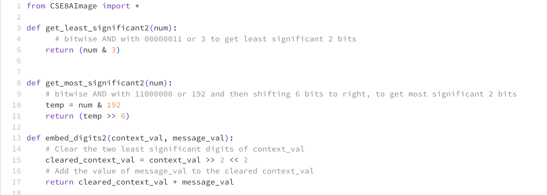 Solved Test recover 1 Expected (128,192,192) at row 0 col 0 | Chegg.com