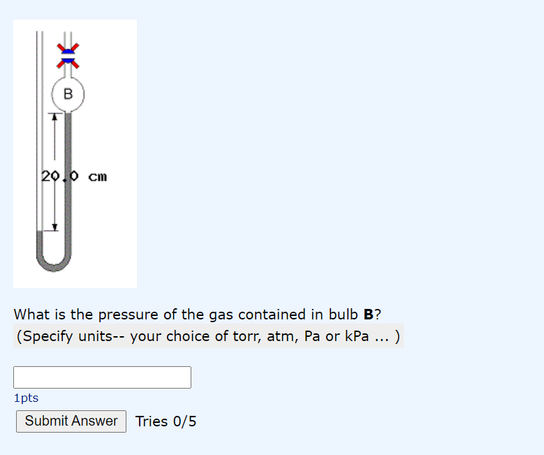 Solved scale). Schematic diagrams of three open-tube mercury | Chegg.com