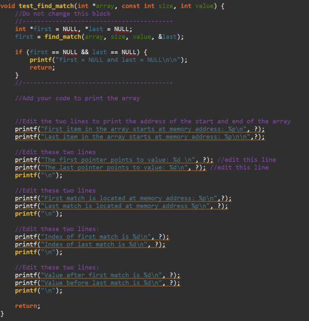 Solved Could You Please Help Me With This C Coding Practice | Chegg.com