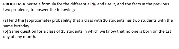 SETUP: Suppose that a classroom has s students and | Chegg.com