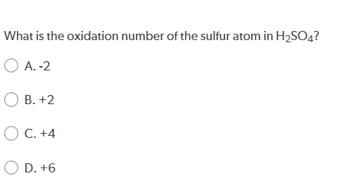 oxidation sulfur atom