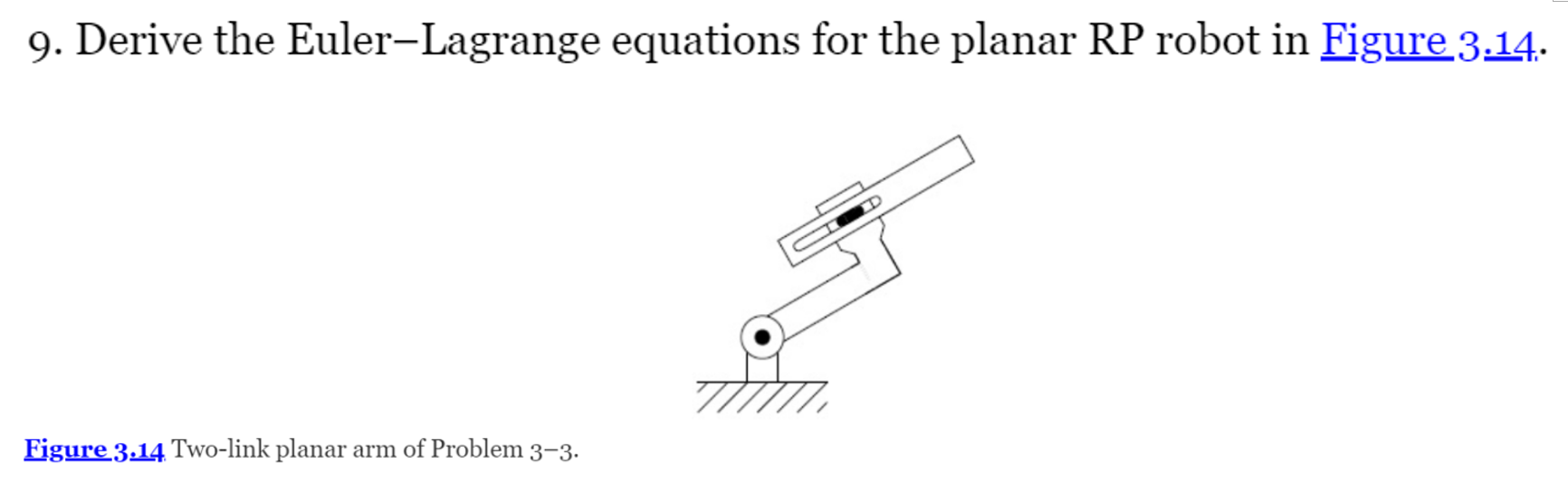 Solved 9. Derive the EulerLagrange equations for the planar