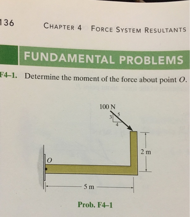 Solved 36 CHAPTER 4 FORCE SYSTEM RESULTANTS FUNDAMENTAL | Chegg.com