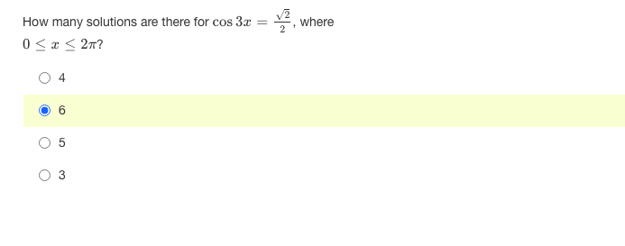 Solved Solve 8 3 cos z = cos 2 3 to two decimal places Chegg com