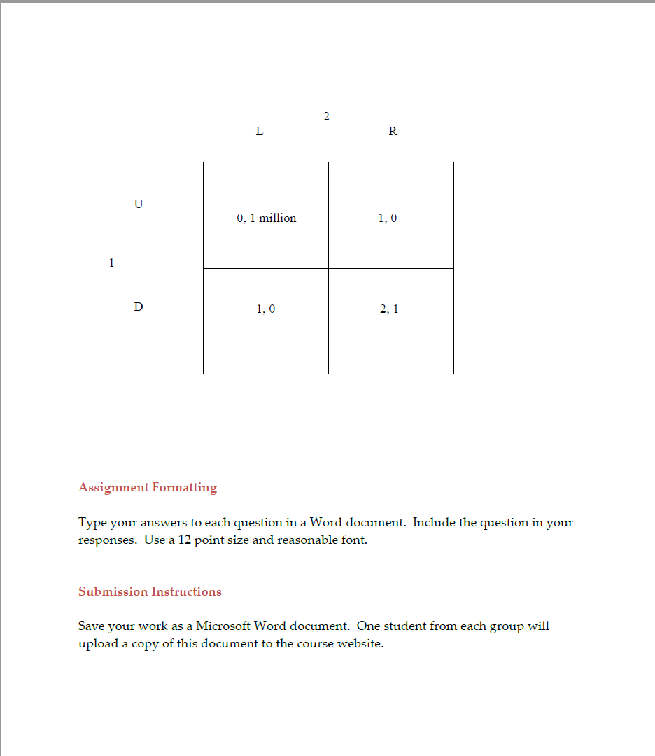 assignment group problem