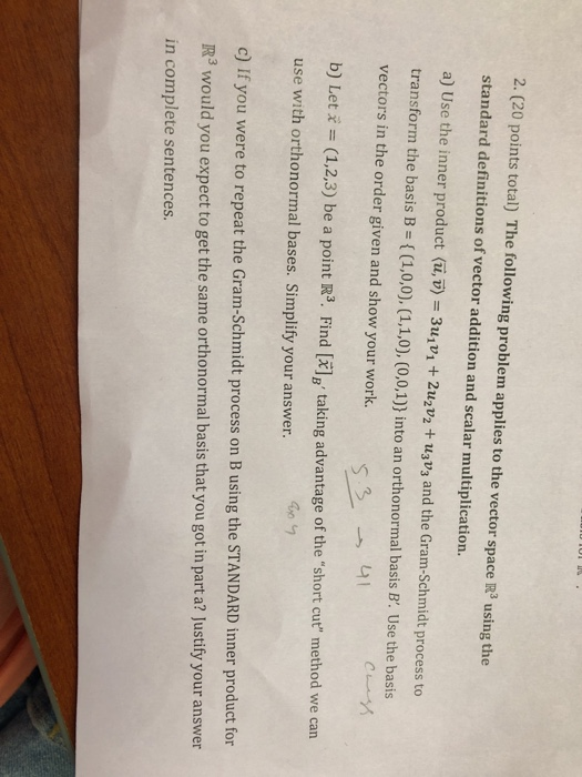 Solved 2. (20 points total) The following problem applies to | Chegg.com