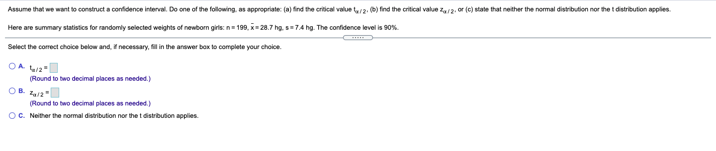 Solved Assume that we want to construct a confidence | Chegg.com