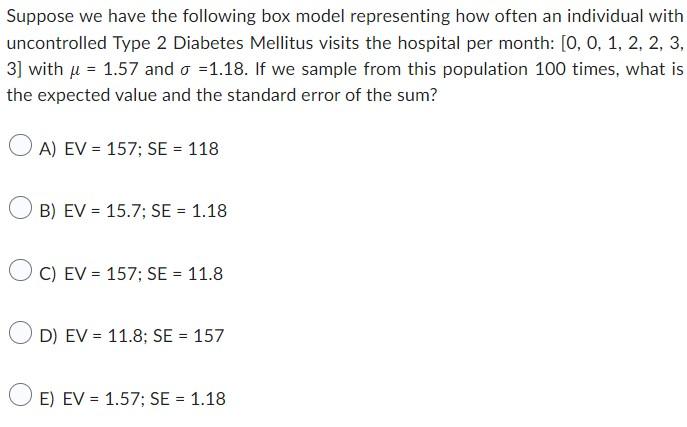 Solved Suppose we have the following box model representing | Chegg.com