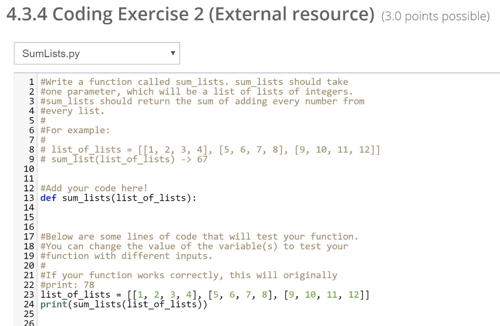 Solved 4 3 4 Coding Exercise 2 External Resource 3 0 P Solved 4 3 4 Coding Exercise 2 External Resource 3 0 P