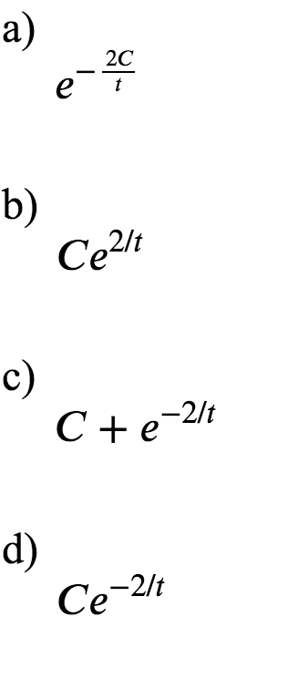 Solved Solve The Differential Equation Y T I Y T 0 A Chegg Com