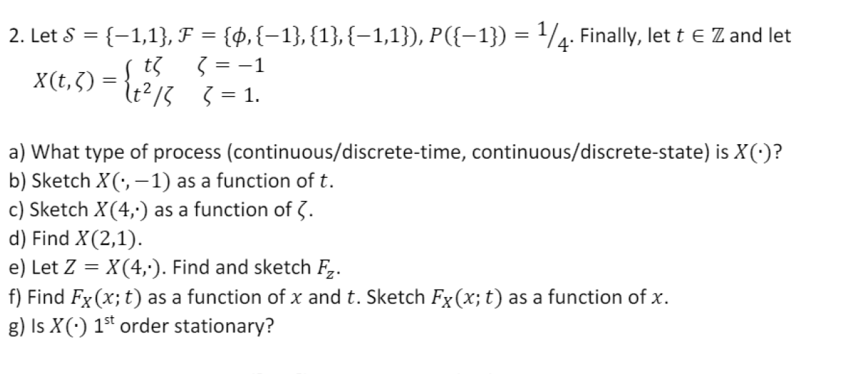 Solved 2 Let S −11 F ϕ −1 1 −11 P −1 14 4843