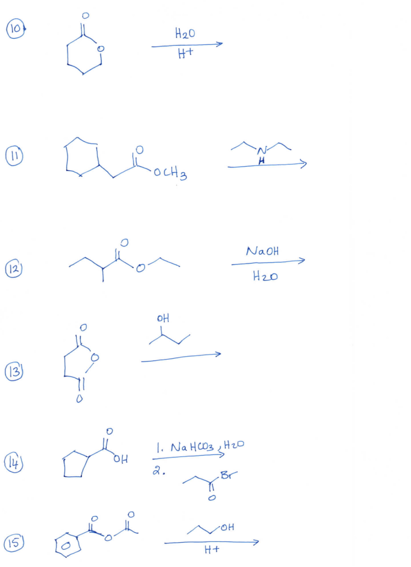 Solved Draw the product and the mechanion of the following | Chegg.com