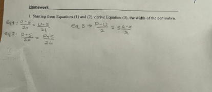 Solved 1. Starting from Equations (1) and (2), derive | Chegg.com
