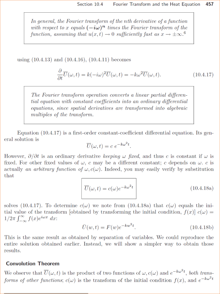 3 Use Fourier Transforms To Solve The Problem Bel Chegg Com