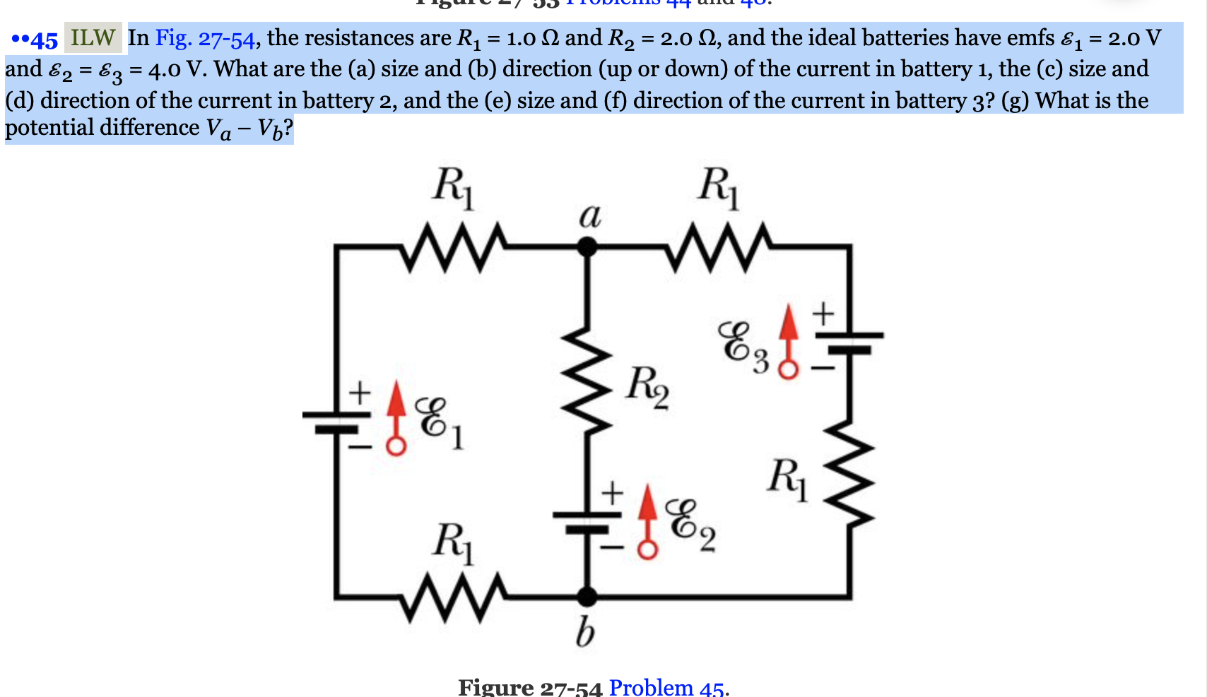 solved-045-ilw-in-fig-27-54-the-resistances-are-r1-1-0-chegg