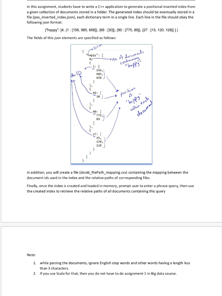 In this assignment, students have to write a C++ | Chegg.com