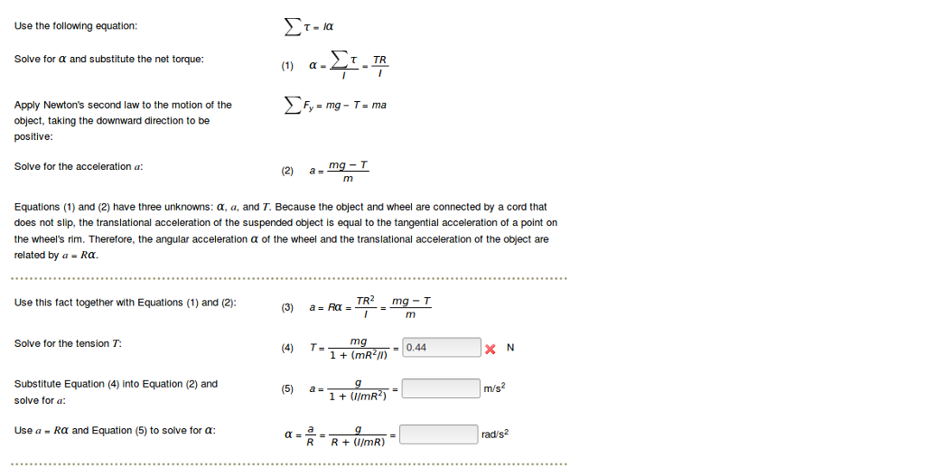 Solved Angular Acceleration of a Wheel A wheel of radius R | Chegg.com