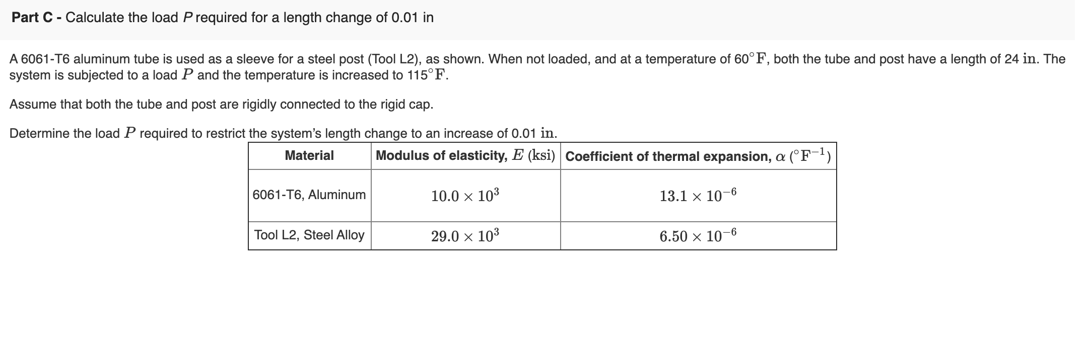 Solved Learning Goal: To determine the forces induced by | Chegg.com