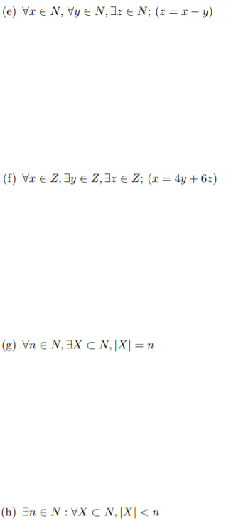 Solved Determine The Truth Value Of Each Of The Quantifie Chegg Com