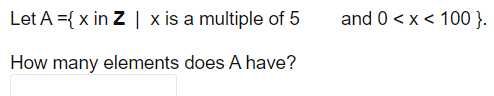 x is a multiple of 5