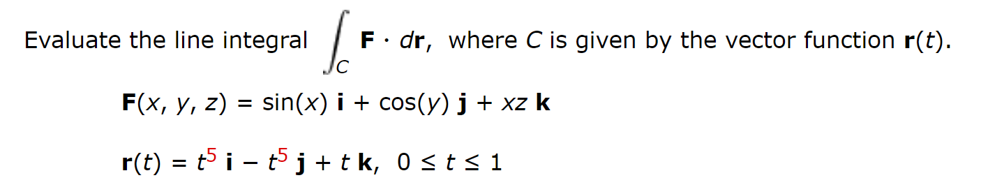 Solved Evaluate The Line Integral C F · Dr, 