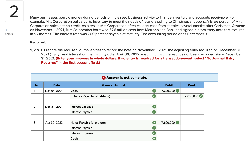 Solved Many Businesses Borrow Money During Periods Of 4682