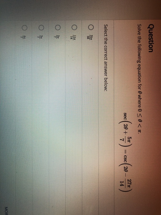 Solved Question Given That Tan 0 6 What Is Tan 20 Chegg