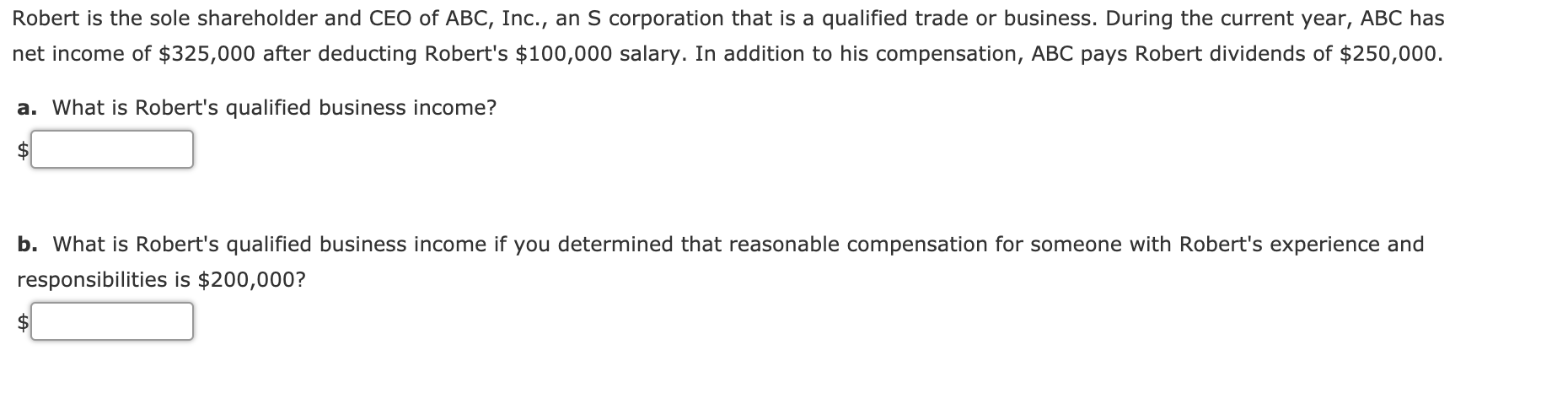 solved-robert-is-the-sole-shareholder-and-ceo-of-abc-inc-chegg