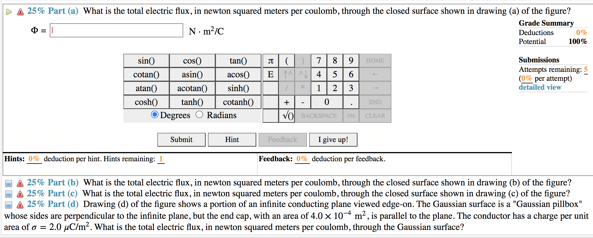 Solved (10\%) Problem 7: Four different configurations show | Chegg.com