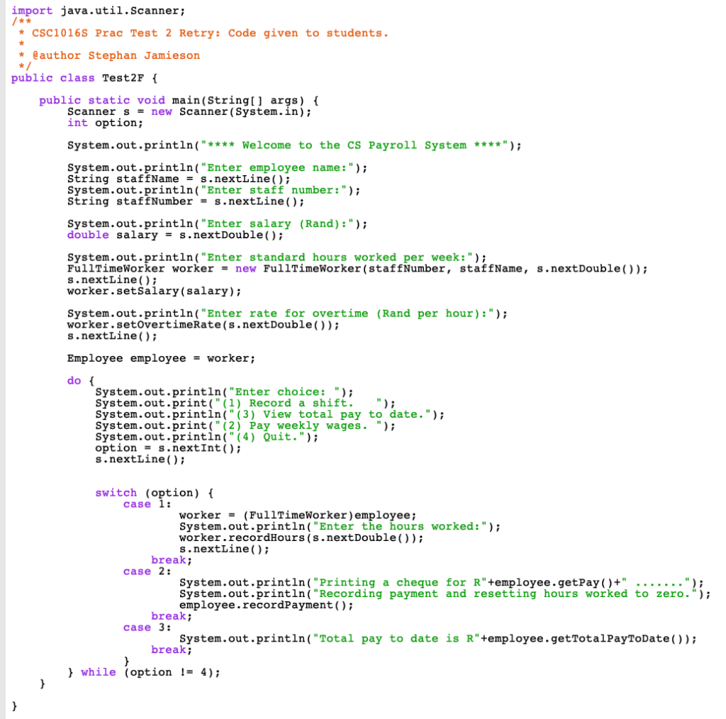 Solved This question is about completing a program that | Chegg.com