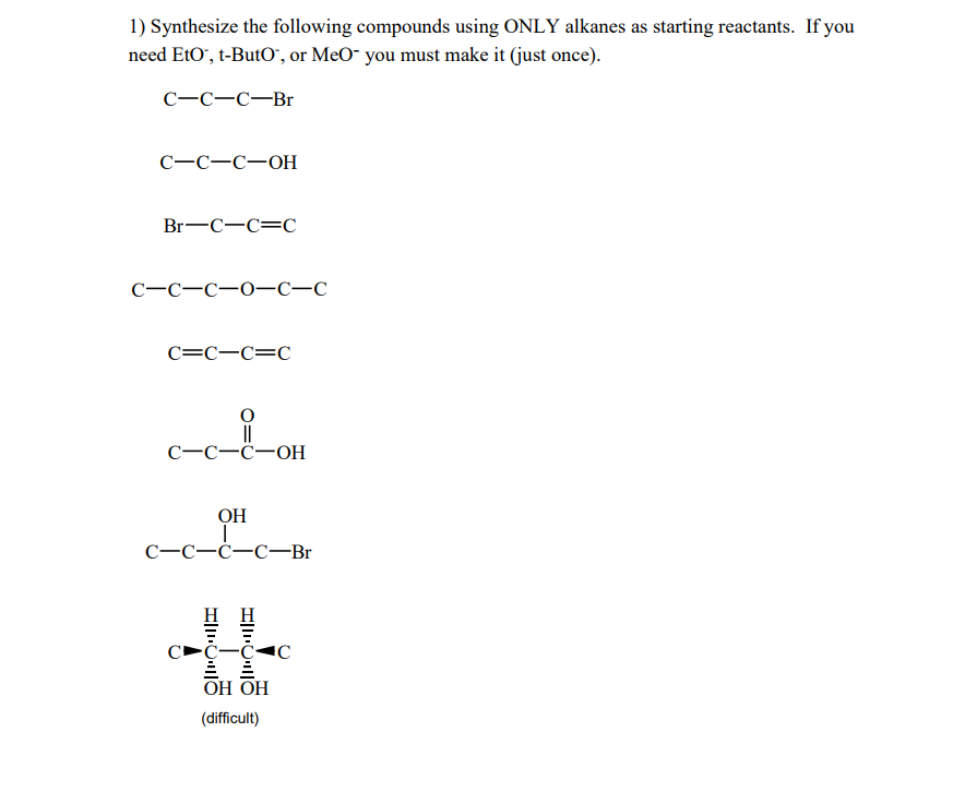 Solved I am having trouble with all of these except for the | Chegg.com