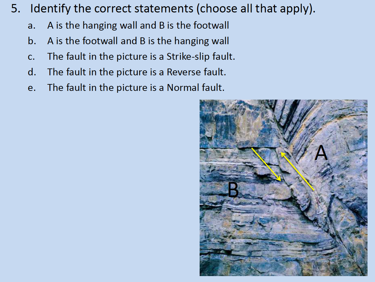 Solved a. 5. Identify the correct statements (choose all