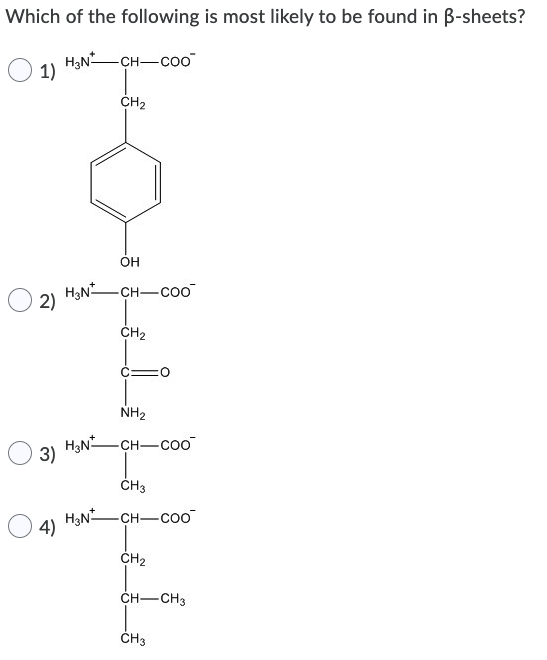 Solved Which of the following is most likely to be found in | Chegg.com