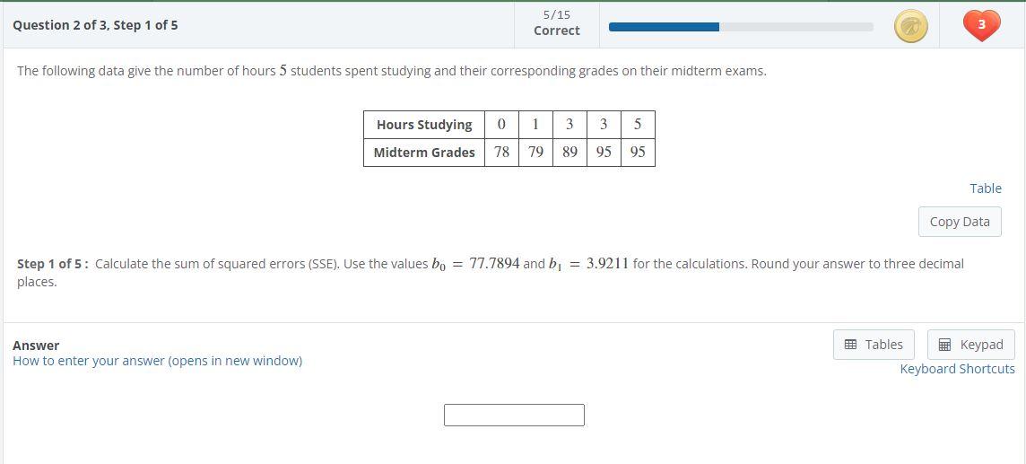 Solved Step 2 of 5: Calculate the estimated variance of | Chegg.com