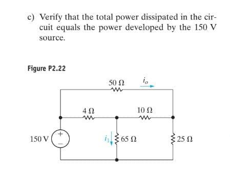 Solved 2.22 The current i, in the circuit in Fig. P2.22 is 1 | Chegg.com