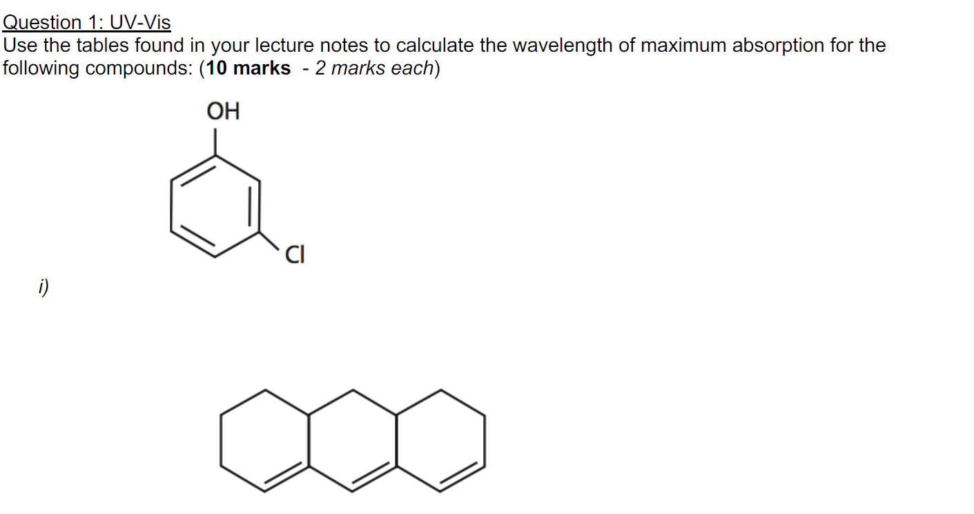 Solved Conjugated Ketone Systems Table 5.7 Rules for | Chegg.com