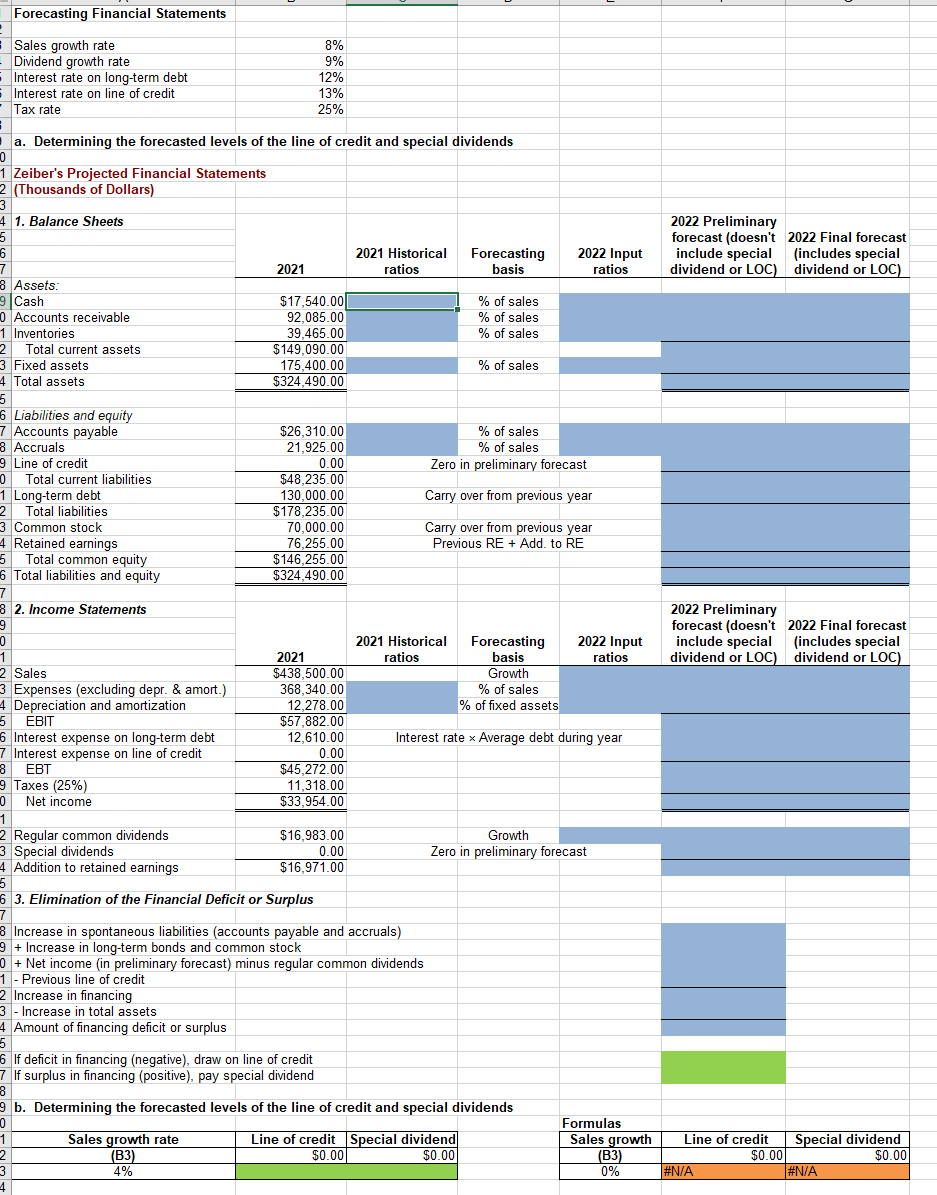 Start with the partial model in the file Ch09 P10 | Chegg.com