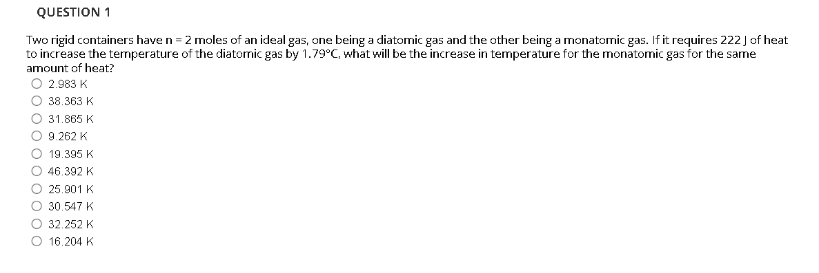Solved Two rigid containers have n=2 moles of an ideal gas, | Chegg.com