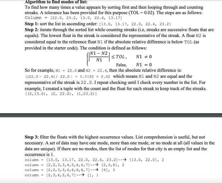 In this assignment, you will practice with lists of | Chegg.com