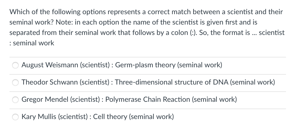 Solved Which of the following options represents a correct | Chegg.com
