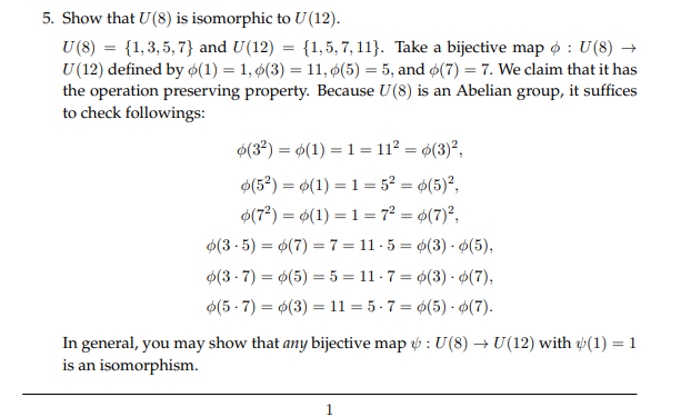 Solved Can you explain to me the bijective mapping part? | Chegg.com
