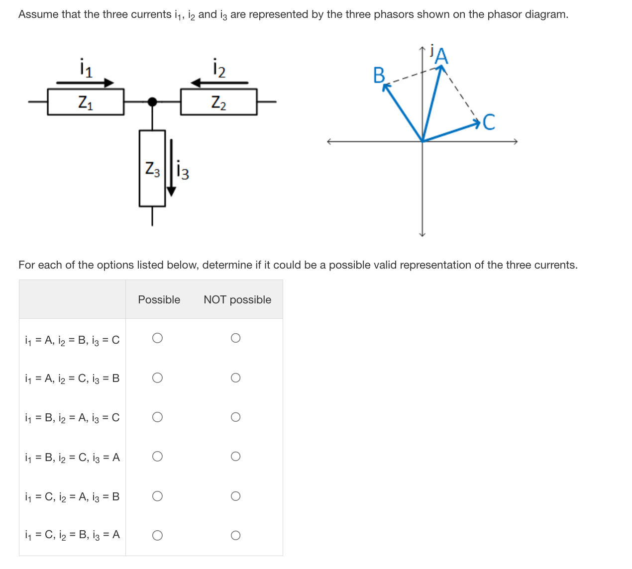 Solved Assume that the three currents i1,i2 and i3 are | Chegg.com