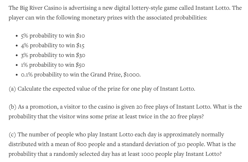 what are the new lotto prizes