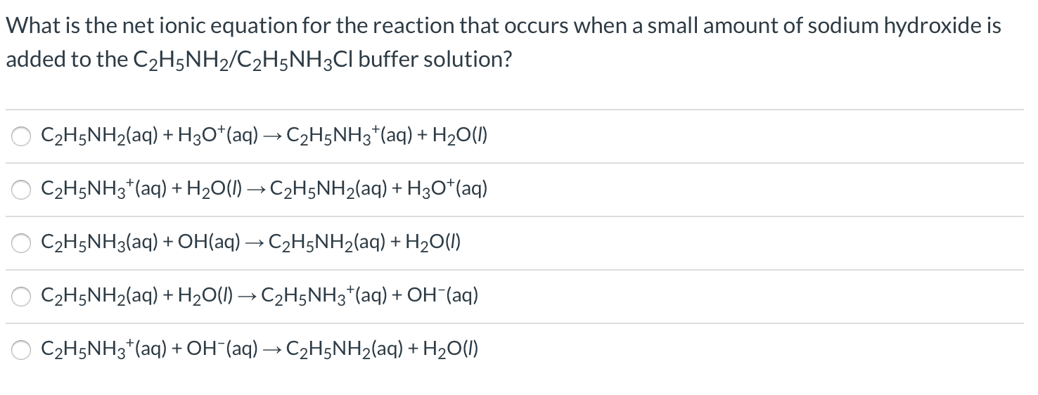 C2H5NH3Cl NaOH: Phản Ứng, Ứng Dụng và Hướng Dẫn Thực Hiện