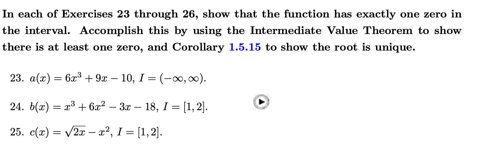 Solved In each of Exercises 23 through 26, show that the | Chegg.com