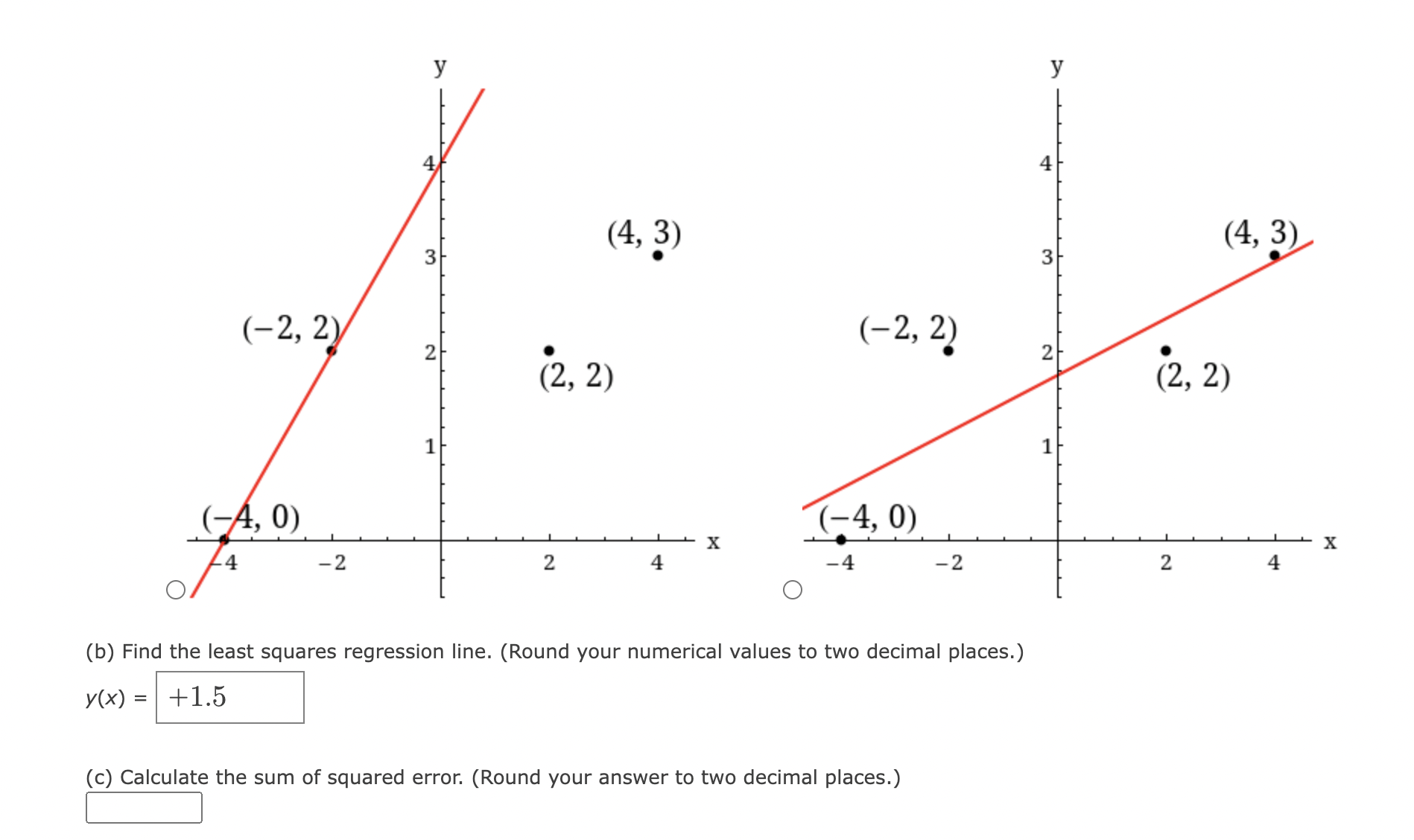 Solved Consider the following. (a) Sketch the line that | Chegg.com